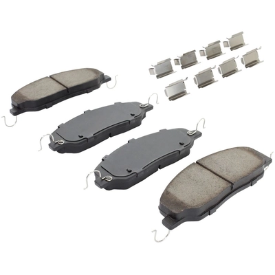 QUALITY-BUILT - 1001-1081C - Front Disc Brake Pad Set pa1