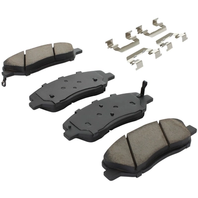 QUALITY-BUILT - 1001-1202C - Front Disc Brake Pad Set pa1