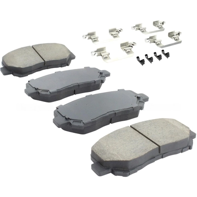 QUALITY-BUILT - 1003-1640BC - Front Disc Brake Pad Set pa1