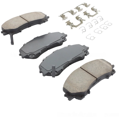 QUALITY-BUILT - 1003-1736C - Front Disc Brake Pad Set pa1