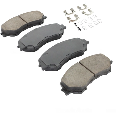 QUALITY-BUILT - 1003-1737C - Front Disc Brake Pad Set pa1