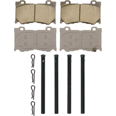 WAGNER - QC1346 - ThermoQuiet Disc Brake Pad Set pa1