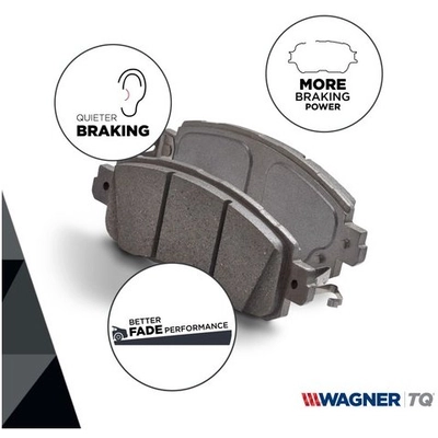 WAGNER - QC1506 - Front Disc Brake Pads pa2