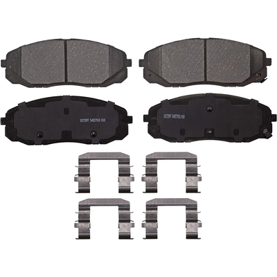 WAGNER - ZD1814 - QuickStop Disc Brake Pad Set pa1