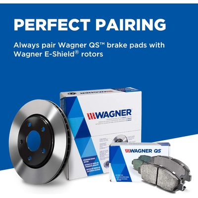 WAGNER - ZD1814 - QuickStop Disc Brake Pad Set pa2