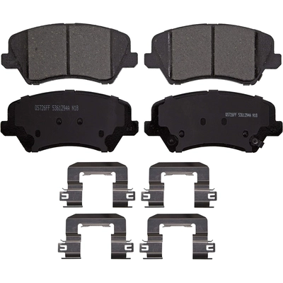 WAGNER - ZD1828 - QuickStop Disc Brake Pad Set pa1