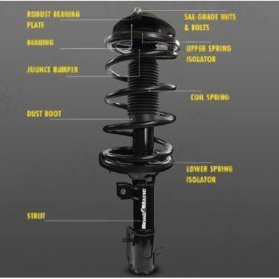 Front Complete Strut Assembly by MONROE - 282604 pa7