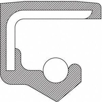 Front Crankshaft Seal by NATIONAL OIL SEALS - 713771 pa2