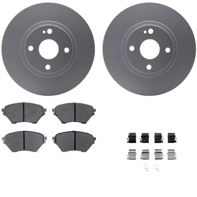 DYNAMIC FRICTION COMPANY - 4312-80008 - Front Disc Brake Kit pa1