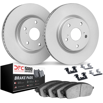 DYNAMIC FRICTION COMPANY - 4512-03172 - Front Disc Brake Kit pa1