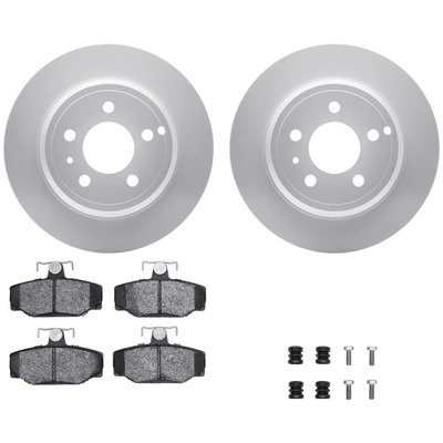 DYNAMIC FRICTION COMPANY - 4512-40091 - Ensemble de disque de frein avant pa1