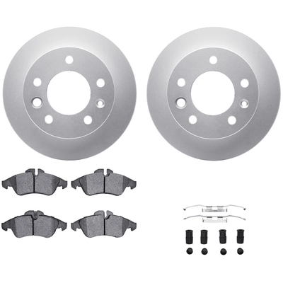 DYNAMIC FRICTION COMPANY - 4512-40098 - Ensemble de disque de frein avant pa1