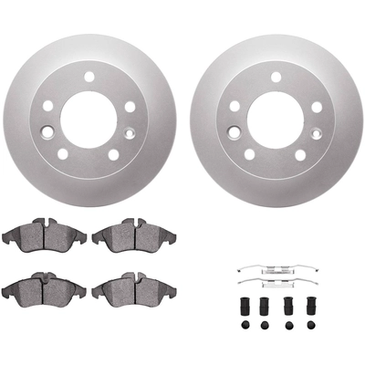 DYNAMIC FRICTION COMPANY - 4512-40098 - Ensemble de disque de frein avant pa2