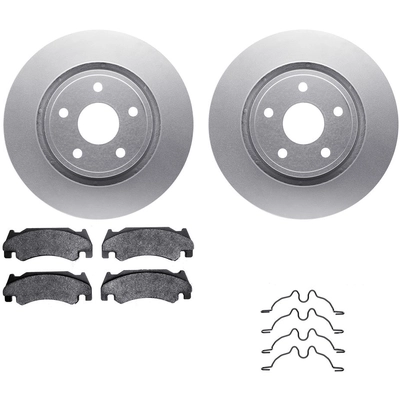 DYNAMIC FRICTION COMPANY - 4512-40140 - Ensemble de disque de frein avant pa1