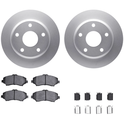 DYNAMIC FRICTION COMPANY - 4512-40143 - Ensemble de disque de frein avant pa1