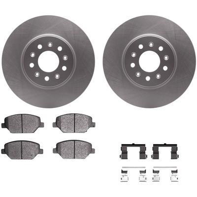 DYNAMIC FRICTION COMPANY - 4512-45070 - Ensemble de disque de frein avant pa2