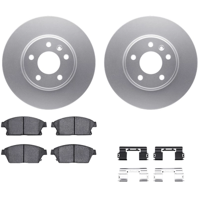 DYNAMIC FRICTION COMPANY - 4512-45072 - Front Disc Brake Kit pa1