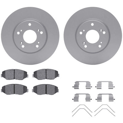 DYNAMIC FRICTION COMPANY - 4512-59134 - Ensemble de disque de frein avant pa1