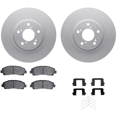 DYNAMIC FRICTION COMPANY - 4512-59178 - Front Disc Brake Kit pa1