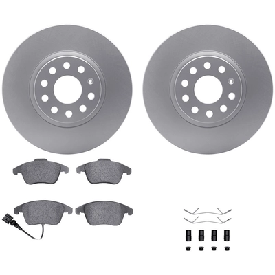 DYNAMIC FRICTION COMPANY - 4512-74152 - Front Disc Brake Kit pa1