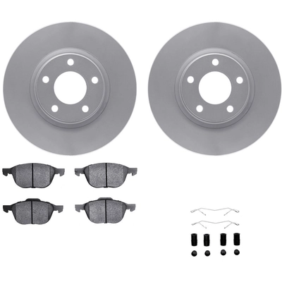 DYNAMIC FRICTION COMPANY - 4512-80089 - Ensemble de disque de frein avant pa1