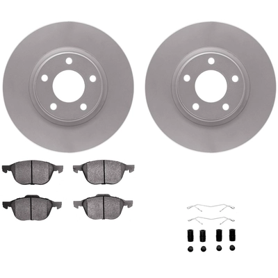 DYNAMIC FRICTION COMPANY - 4512-80089 - Ensemble de disque de frein avant pa2