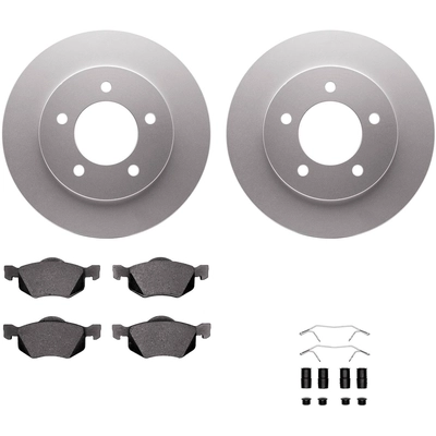 DYNAMIC FRICTION COMPANY - 4512-99156 - Ensemble de disque de frein avant pa2