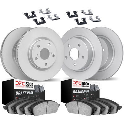 DYNAMIC FRICTION COMPANY - 4514-03030 - Front Disc Brake Kit pa1