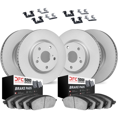 DYNAMIC FRICTION COMPANY - 4514-31084 - Front Disc Brake Kit pa1