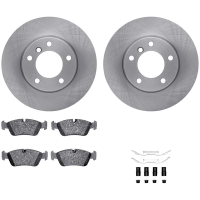 DYNAMIC FRICTION COMPANY - 6312-31037 - Front Disc Brake Kit pa1