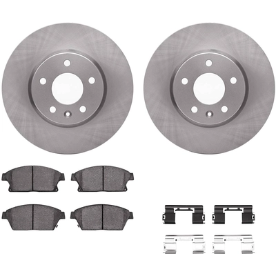 DYNAMIC FRICTION COMPANY - 6312-45028 - Ensemble de disque de frein avant pa2