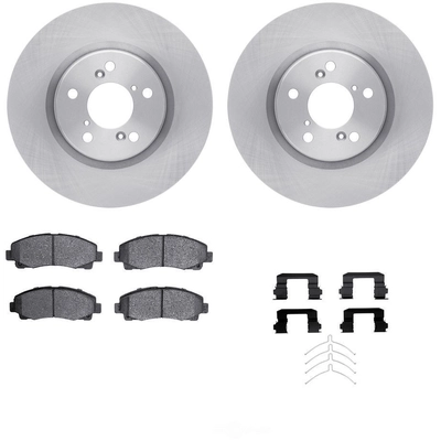 DYNAMIC FRICTION COMPANY - 6312-59093 - Front Disc Brake Kit pa1