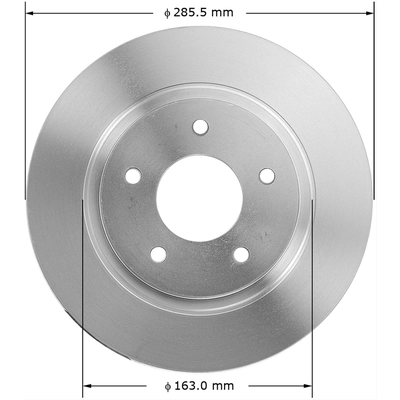 BENDIX GLOBAL - PRT5064FC - Front Brake Rotor pa1