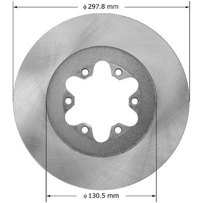 BENDIX GLOBAL - PRT5906 - Disc Brake Rotor pa2