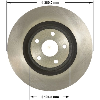 BENDIX GLOBAL - PRT6172 - Disc Brake Rotor pa1