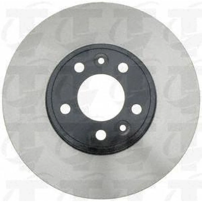 Front Disc Brake Rotor by TOP QUALITY - 8-66744 pa6