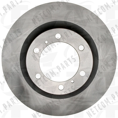 Front Disc Brake Rotor by TOP QUALITY - 8-980784 pa10