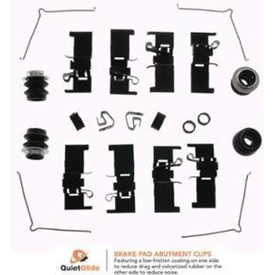 Front Disc Hardware Kit by CARLSON - 13625Q pa2