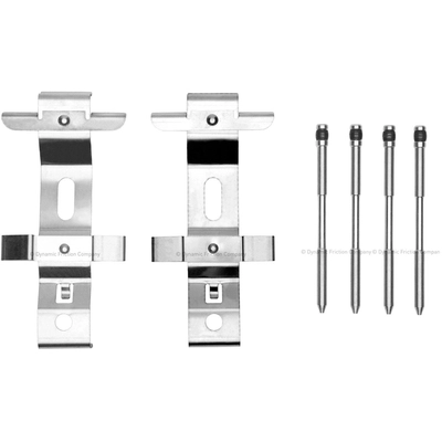 Ensemble de matériel pour disque avant by DYNAMIC FRICTION COMPANY - 340-58007 pa1