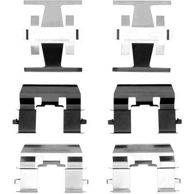 Ensemble de matériel pour disque avant by DYNAMIC FRICTION COMPANY - 340-59016 pa2