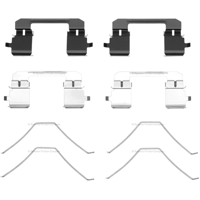 Ensemble de matériel pour disque avant by DYNAMIC FRICTION COMPANY - 340-59036 pa2