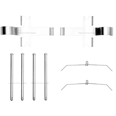Ensemble de matériel pour disque avant by DYNAMIC FRICTION COMPANY - 340-76030 pa1