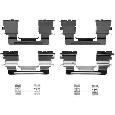 Ensemble de matériel pour disque avant by DYNAMIC FRICTION COMPANY - 340-76061 pa2