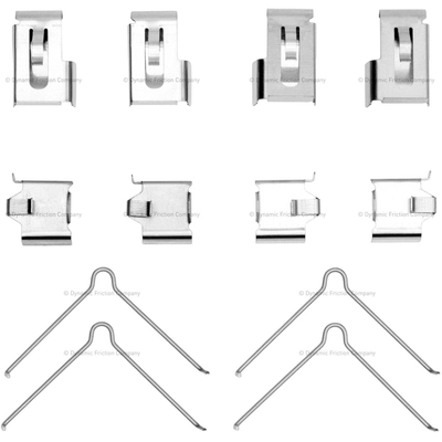 Front Disc Hardware Kit by DYNAMIC FRICTION COMPANY - 340-80012 pa1