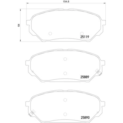 HELLA PAGID - 355036081 - Disc Brake Pad Set pa1