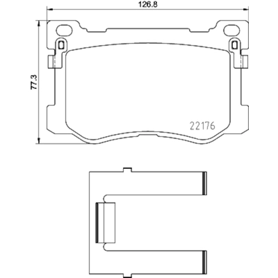 HELLA PAGID - 355036241 - Disc Brake Pad Set pa1