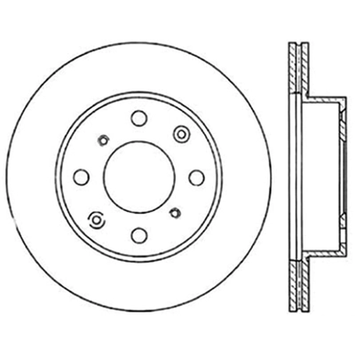 Front Drilled Rotor by STOPTECH - 128.40011L pa6