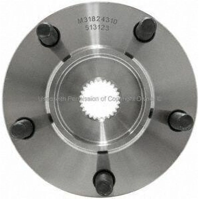 Front Hub Assembly by QUALITY-BUILT - WH513123 pa6