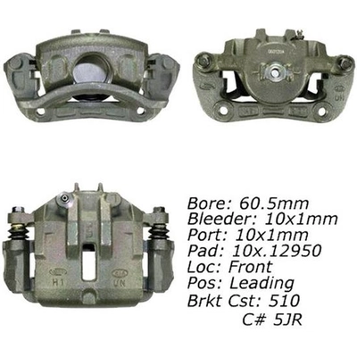 Étrier avant gauche reconditionné avec matériel by CENTRIC PARTS - 141.50226 pa14