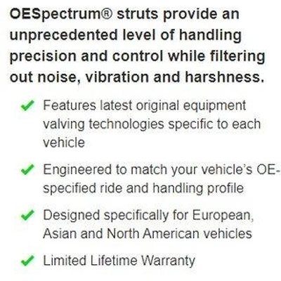 Front OESpectrum Shock by MONROE/EXPERT SERIES - 37055 pa4